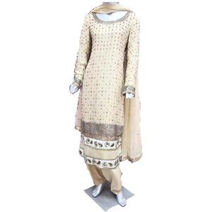 Women’s 3-piece Chiffon Shalwar suit/Kameez/Shirt